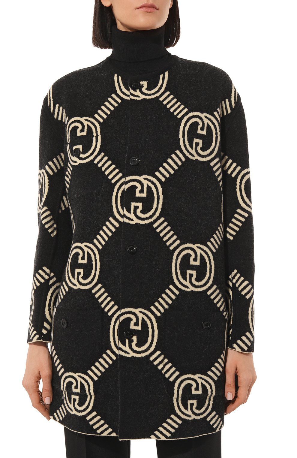 Двусторонний кардиган из шерсти GUCCI, арт. 678318 XKB5T, фото 6