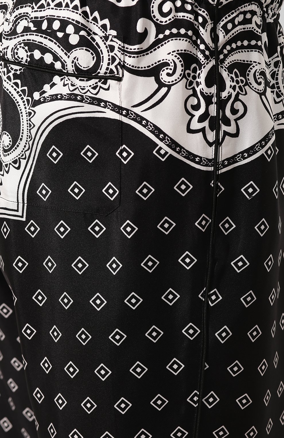 Шелковые домашние брюки DOLCE & GABBANA, арт. GYB0HT/FI1KU, фото 5