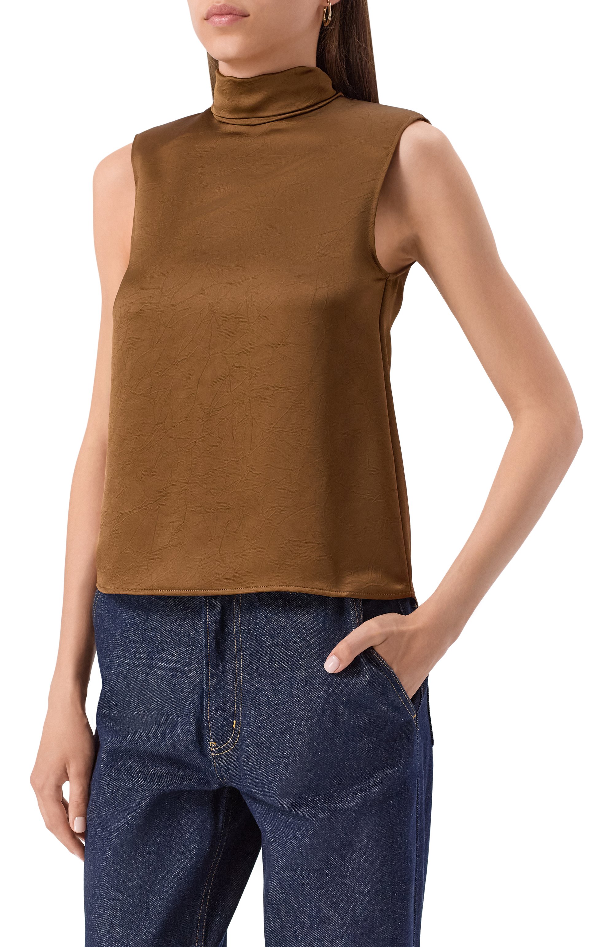 Атласный топ ERIKA CAVALLINI, арт. P5WQ01, фото 6