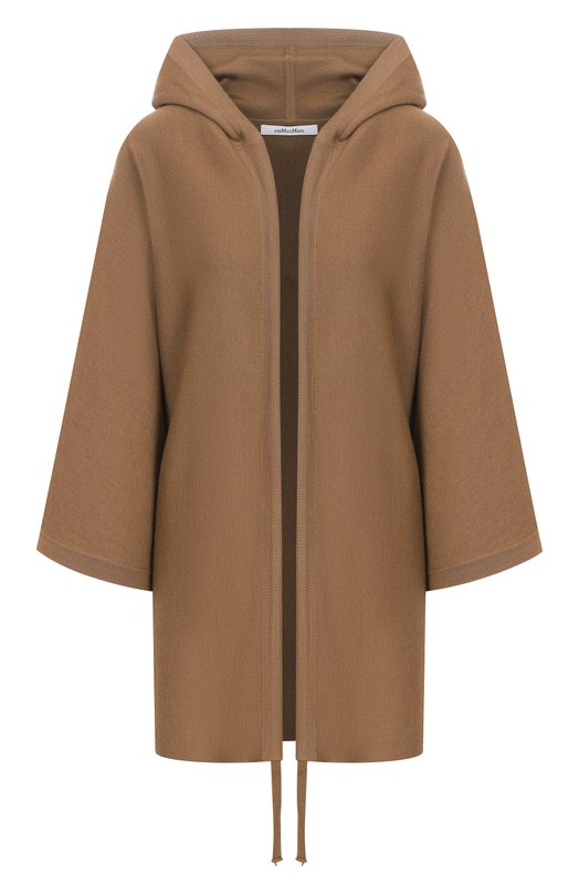Шерстяной кардиган Max Mara ASTER Коричневый ASTER