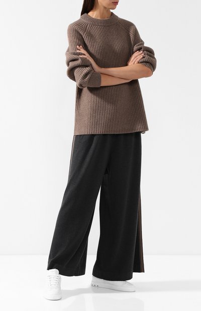 Кашемировые брюки свободного кроя BRUNELLO CUCINELLI, арт. M12148899, фото 2