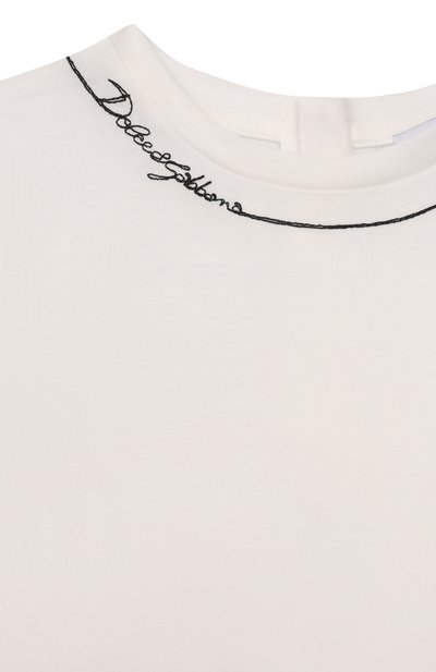 Хлопковая футболка DOLCE & GABBANA, арт. L1JTH0/G7QK1, фото 3