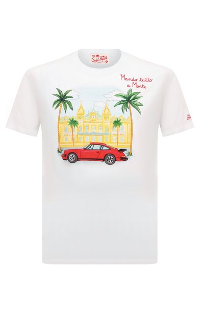 Хлопковая футболка MC2 SAINT BARTH, арт. STBM TSHIRT MAN/TSHM001/02203B, фото 1