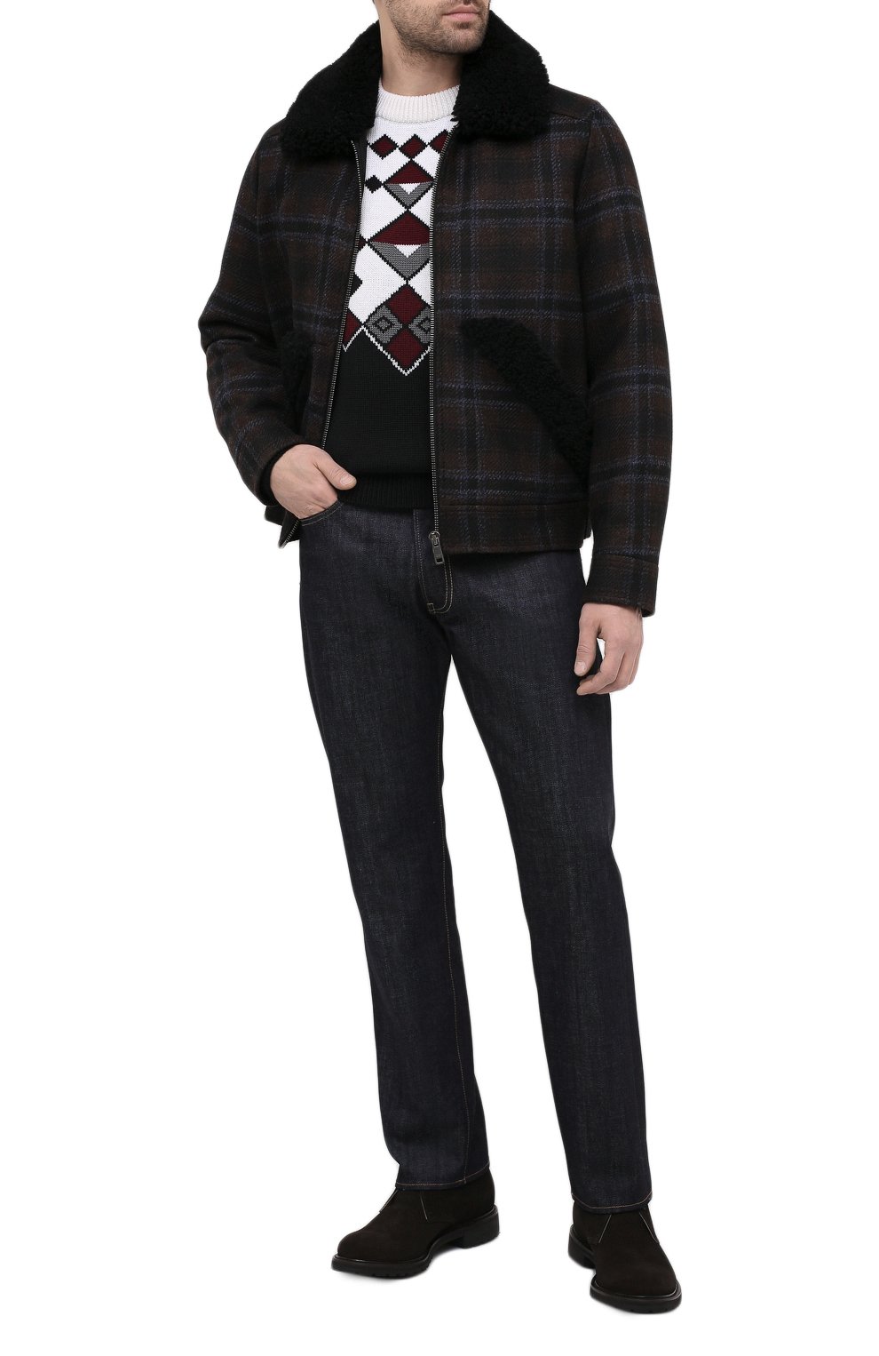 Замшевые ботинки PRADA, арт. 2TF031-3D8E-F0003-A000, фото 2