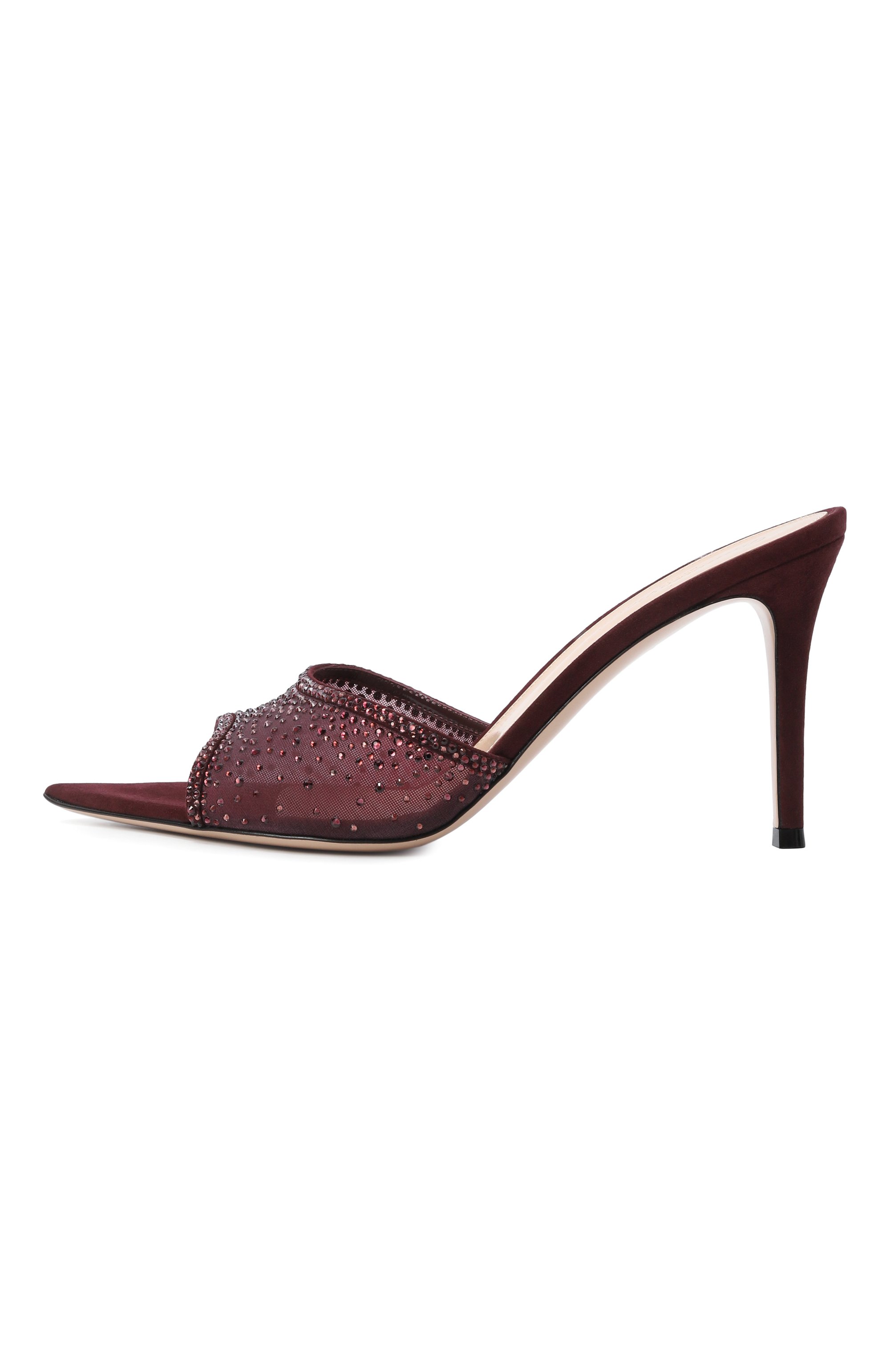 Комбинированные мюли rania 85 GIANVITO ROSSI, арт. G15040.85RIC.C0ZRYRY, фото 4