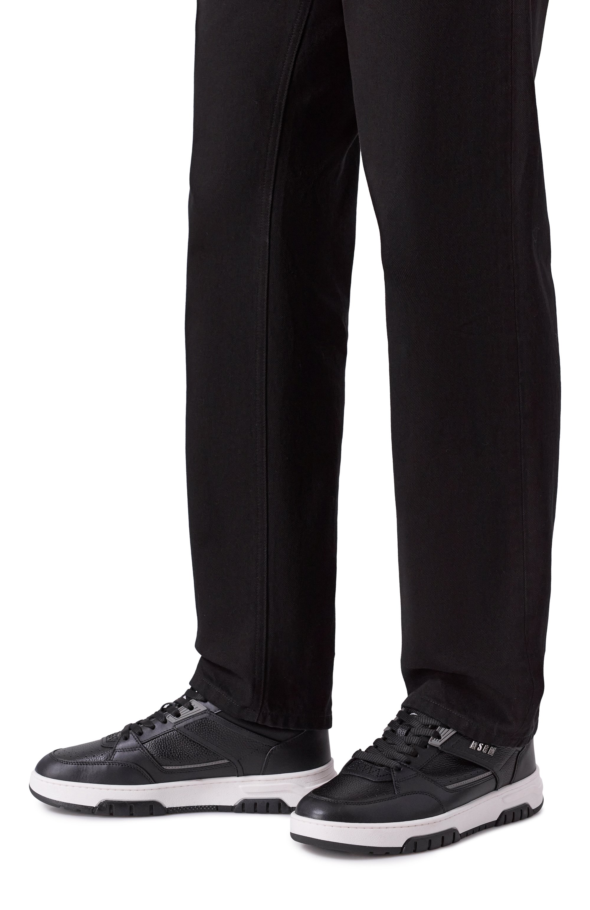 Кожаные кеды MSGM, арт. 3940MS604/886, фото 3