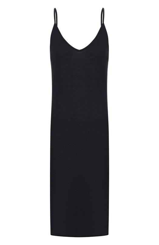 Платье из шерсти и шелка 12 STOREEZ 137169 Чёрный 137169