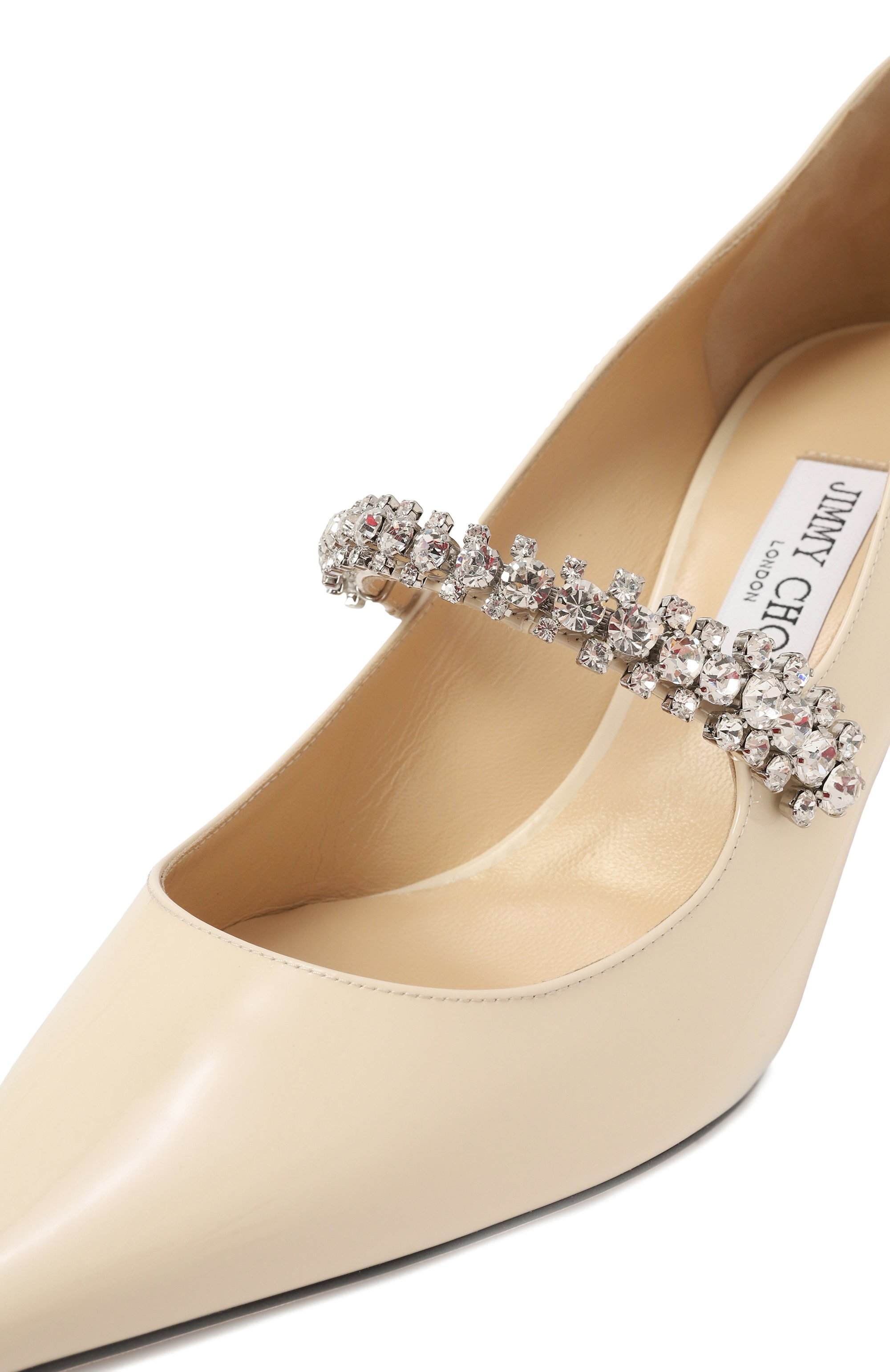 Кожаные туфли bing pump 65 JIMMY CHOO, арт. BING PUMP 65/PAT, фото 7