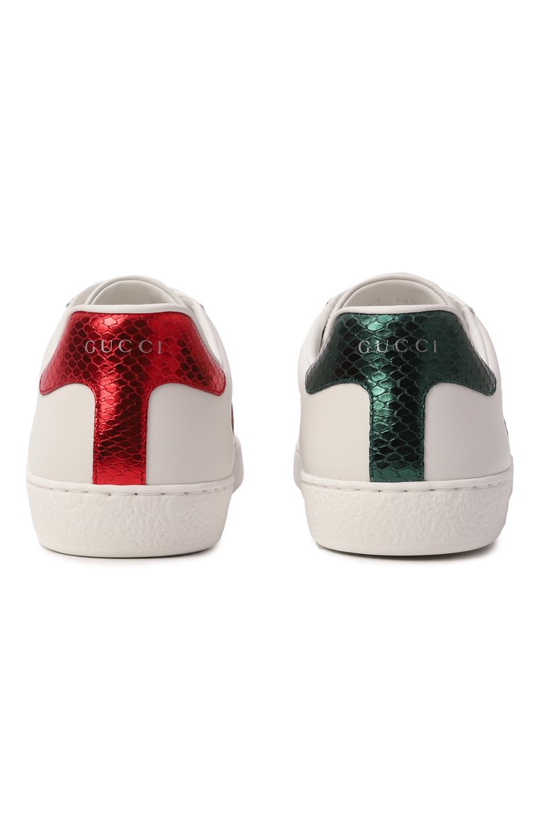 Кожаные кеды ace GUCCI, арт. 429446/02JP0, фото 1