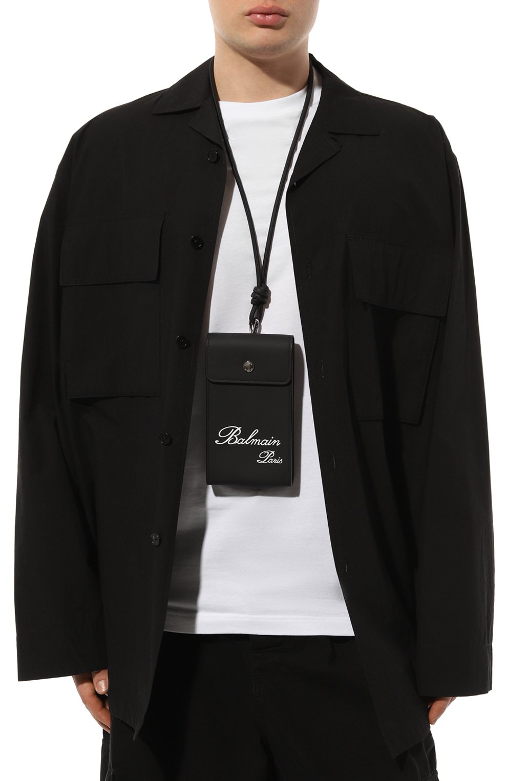 Сумка из экокожи BALMAIN, арт. CM1SB057/TGB0, фото 2