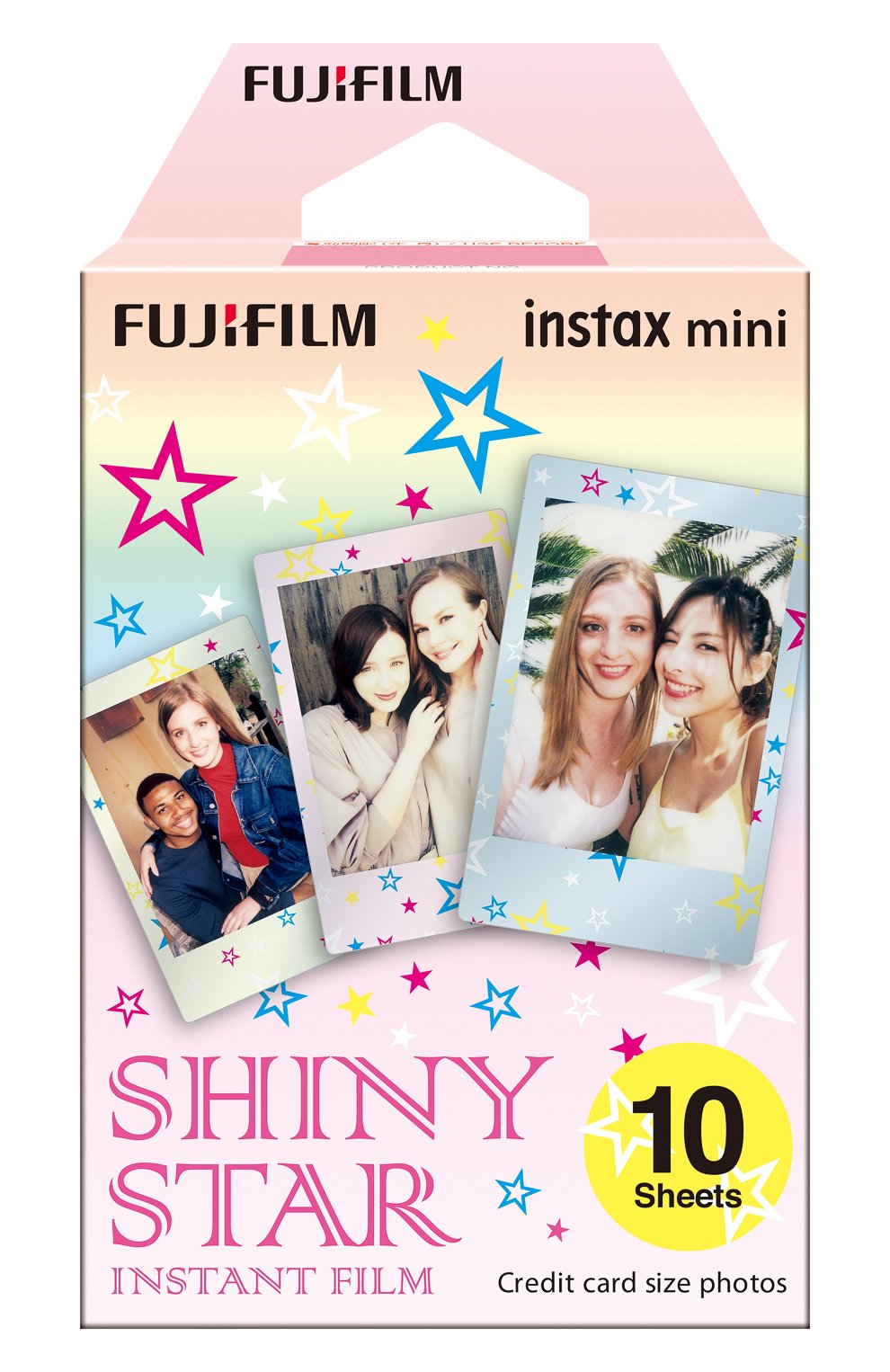 Фотопленка fujifilm instax mini shiny star INSTAX разноцветного цвета по цене 1290 руб., арт. 4547410260496, фото 1 Фотопленка fujifilm instax mini shiny star INSTAX, арт. 4547410260496, фото 1