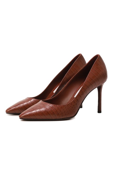 Женские кожаные туфли romy 85 JIMMY CHOO, арт. R0MY 85/CCL