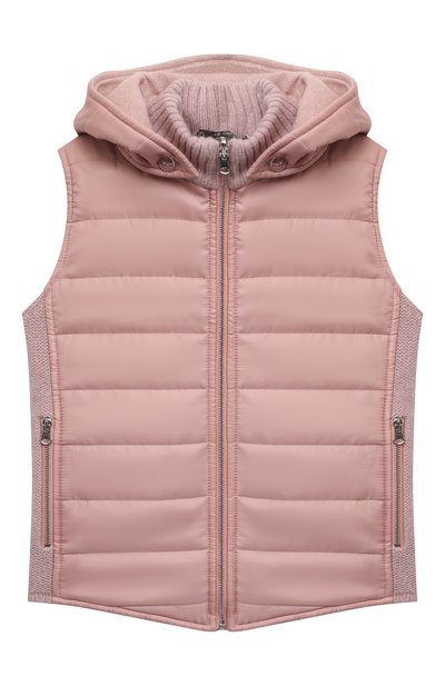 Двусторонний жилет с капюшоном GIORGETTI CASHMERE, арт. MB1370/2A-6A, фото 1