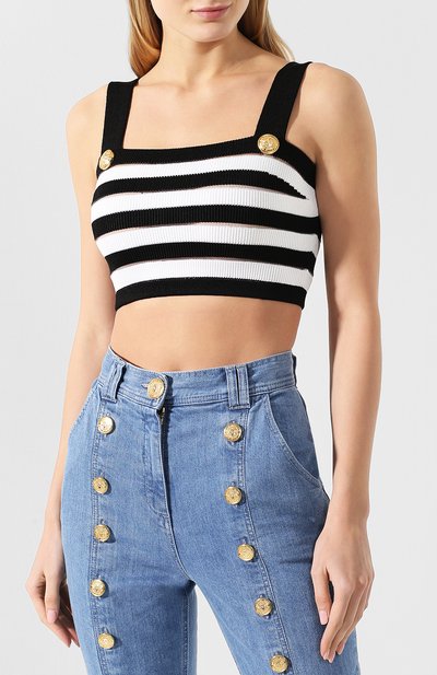 Топ в полоску BALMAIN, арт. RF10684/K289, фото 3