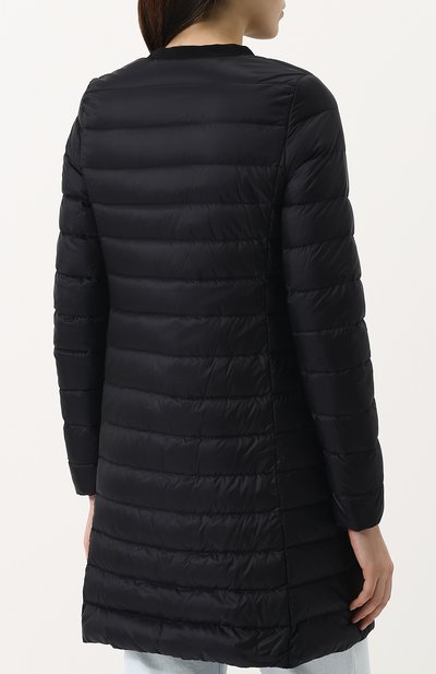Стеганый пуховик на молнии с круглым вырезом MONCLER, арт. D1-093-49322-94-53048, фото 4