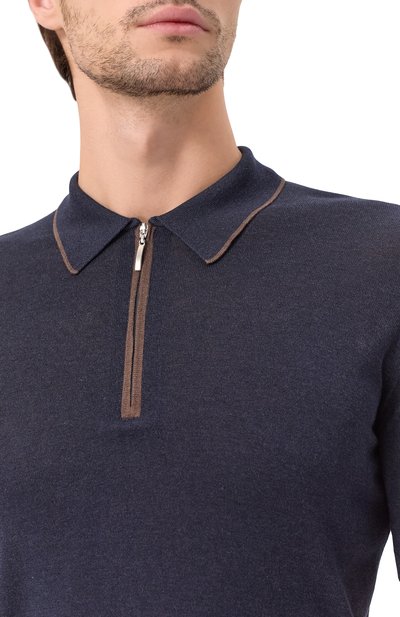 Шелковое поло GRAN SASSO, арт. 43166/23506, фото 5