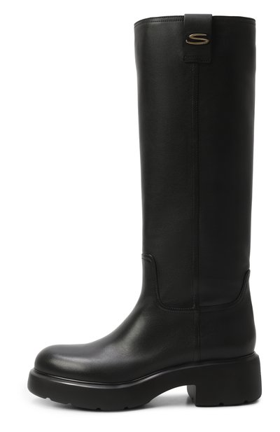 Кожаные сапоги SANTONI, арт. WSEG71747SM0NVRF, фото 4