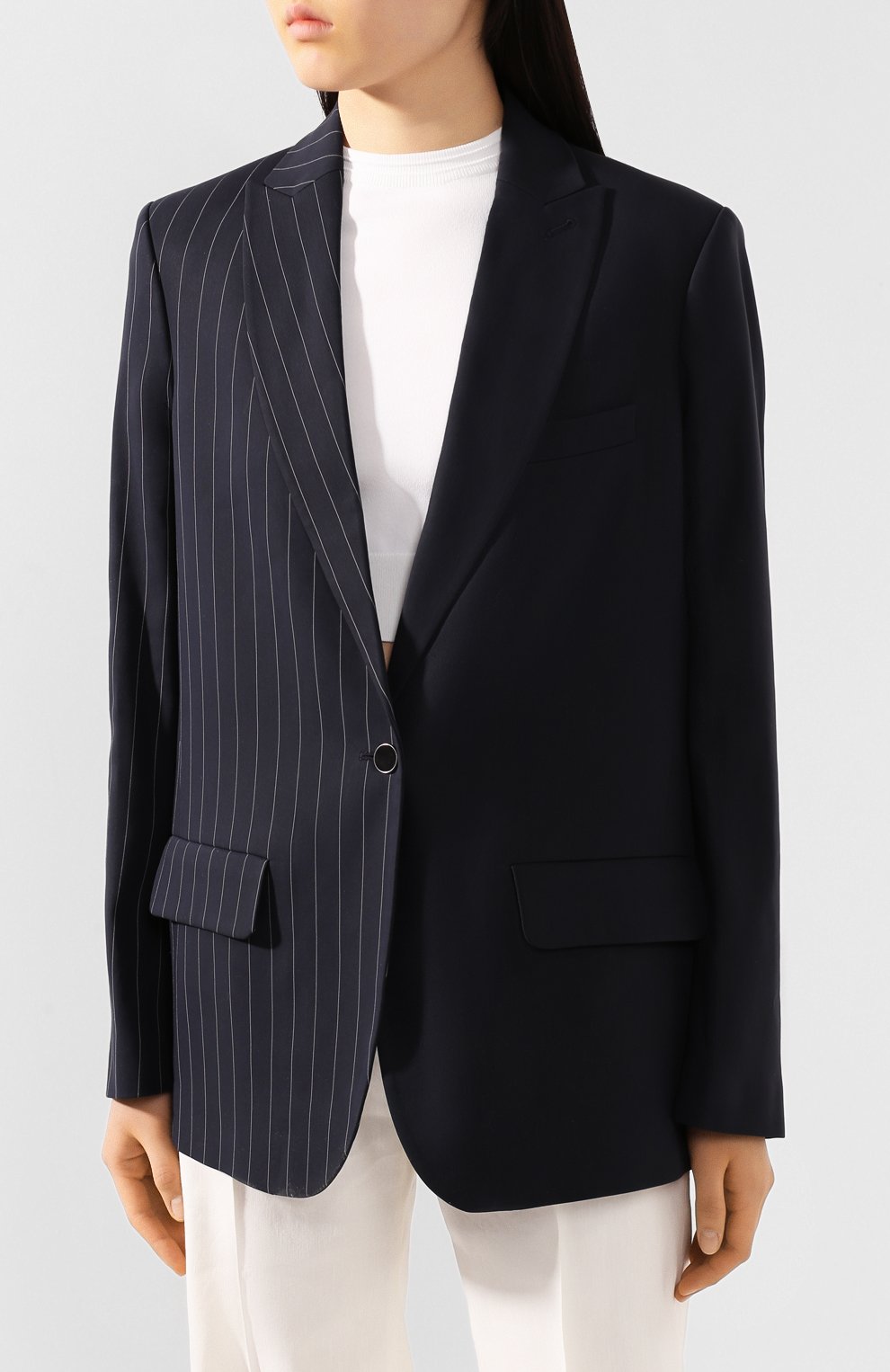 Жакет из смеси хлопка и вискозы OFF-WHITE, арт. 0WEF032S20FAB0014500, фото 3