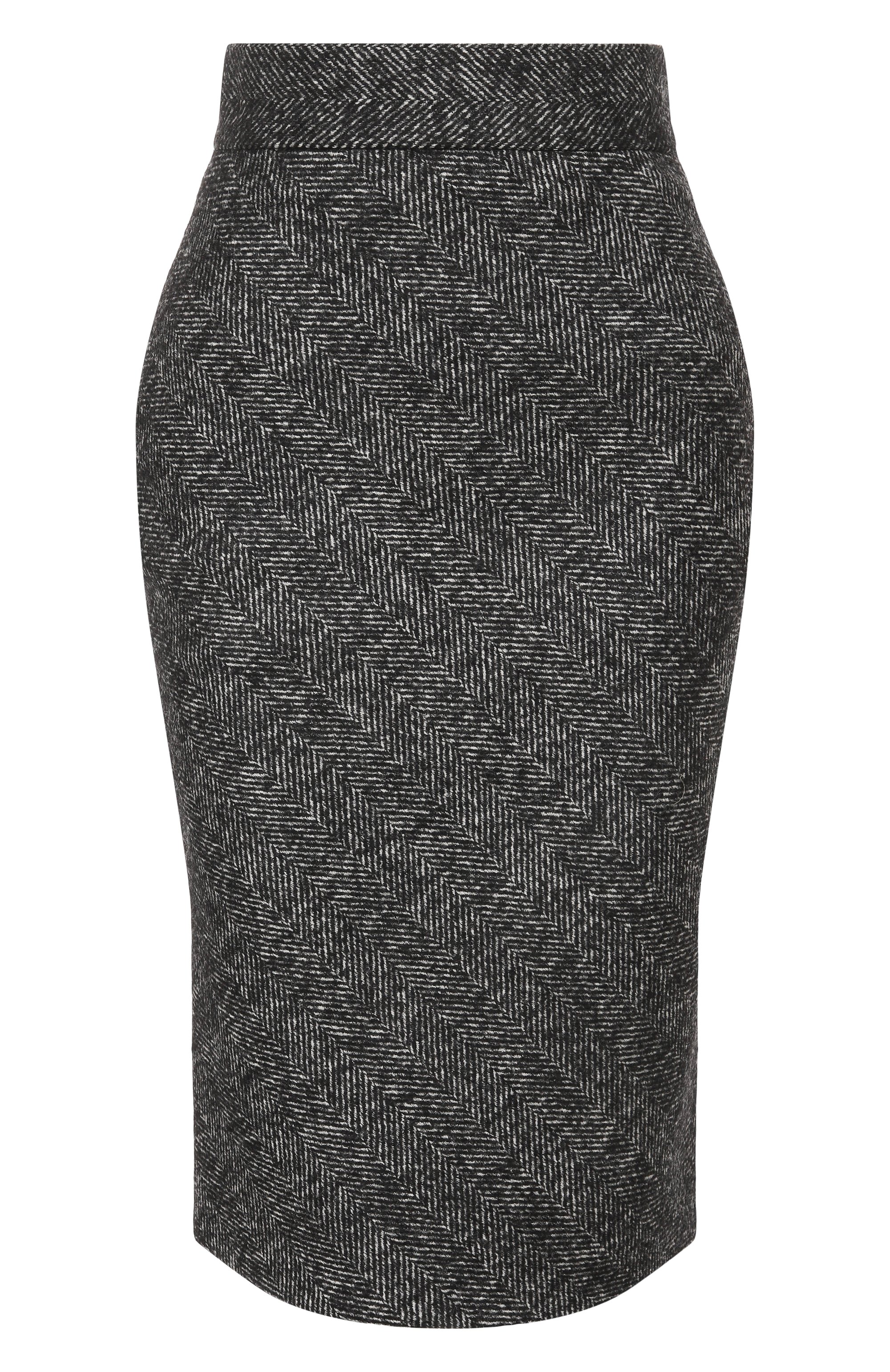 Юбка DOLCE & GABBANA серого цвета по цене 98000 руб., арт. F4C6CT/FCZAF, фото 1 Юбка DOLCE & GABBANA, арт. F4C6CT/FCZAF, фото 1