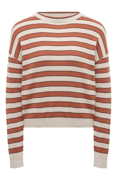 Женский хлопковый пуловер BRUNELLO CUCINELLI, арт. M1919B1331