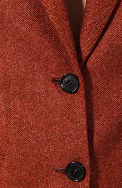 Кашемировый жакет KITON оранжевого цвета по цене 372500 руб., арт. D23501K04S33, фото 5 Кашемировый жакет KITON, арт. D23501K04S33, фото 5