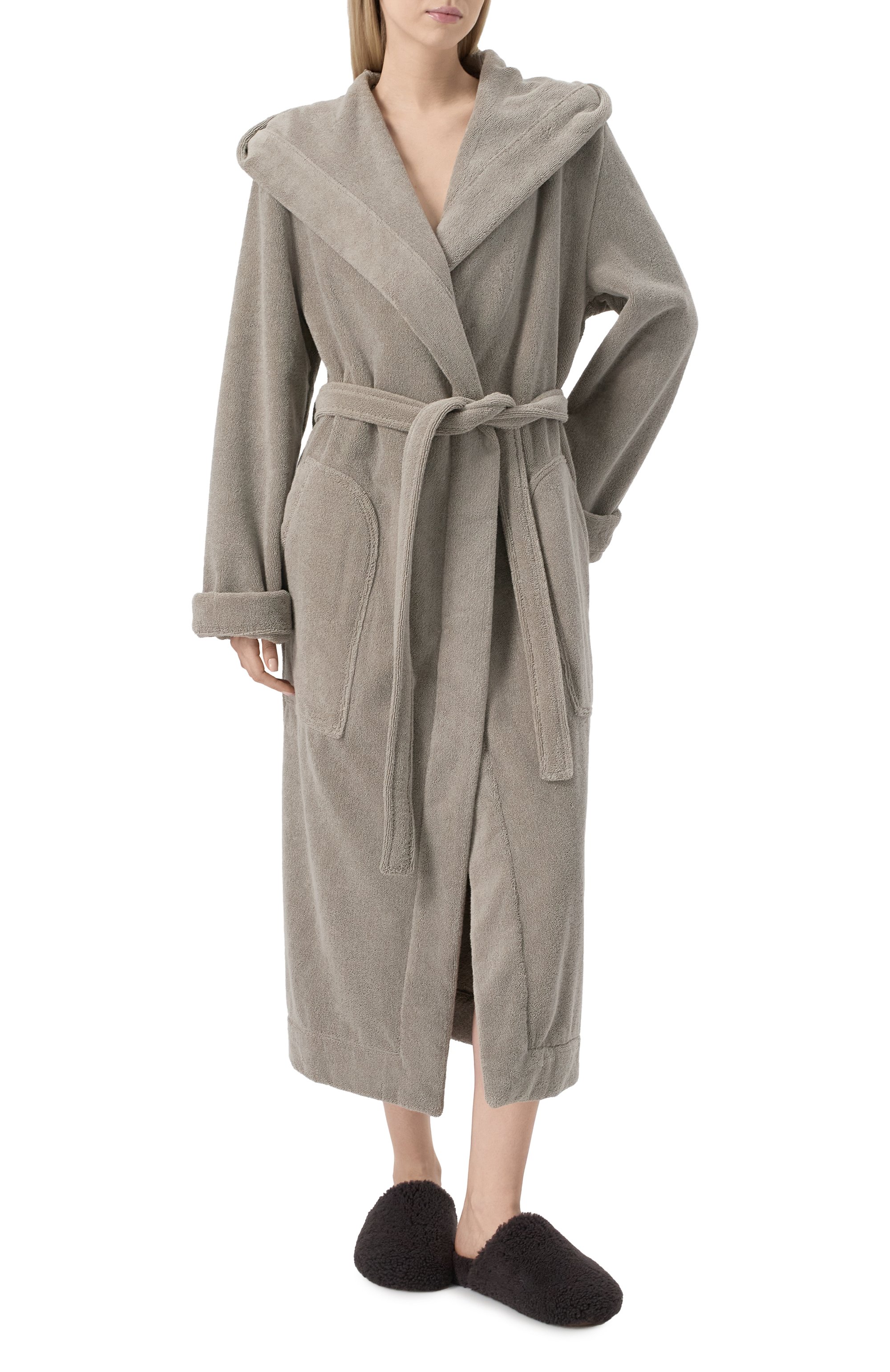 Хлопковый халат RICK OWENS, арт. RH0000002/SP01, фото 3