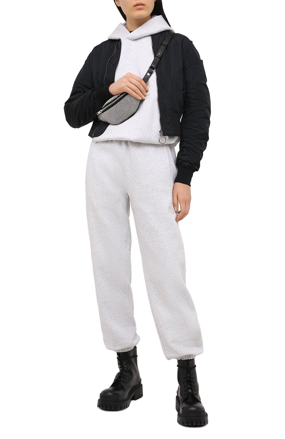 Хлопковый джоггеры ALEXANDER WANG, арт. UCC1214008, фото 2