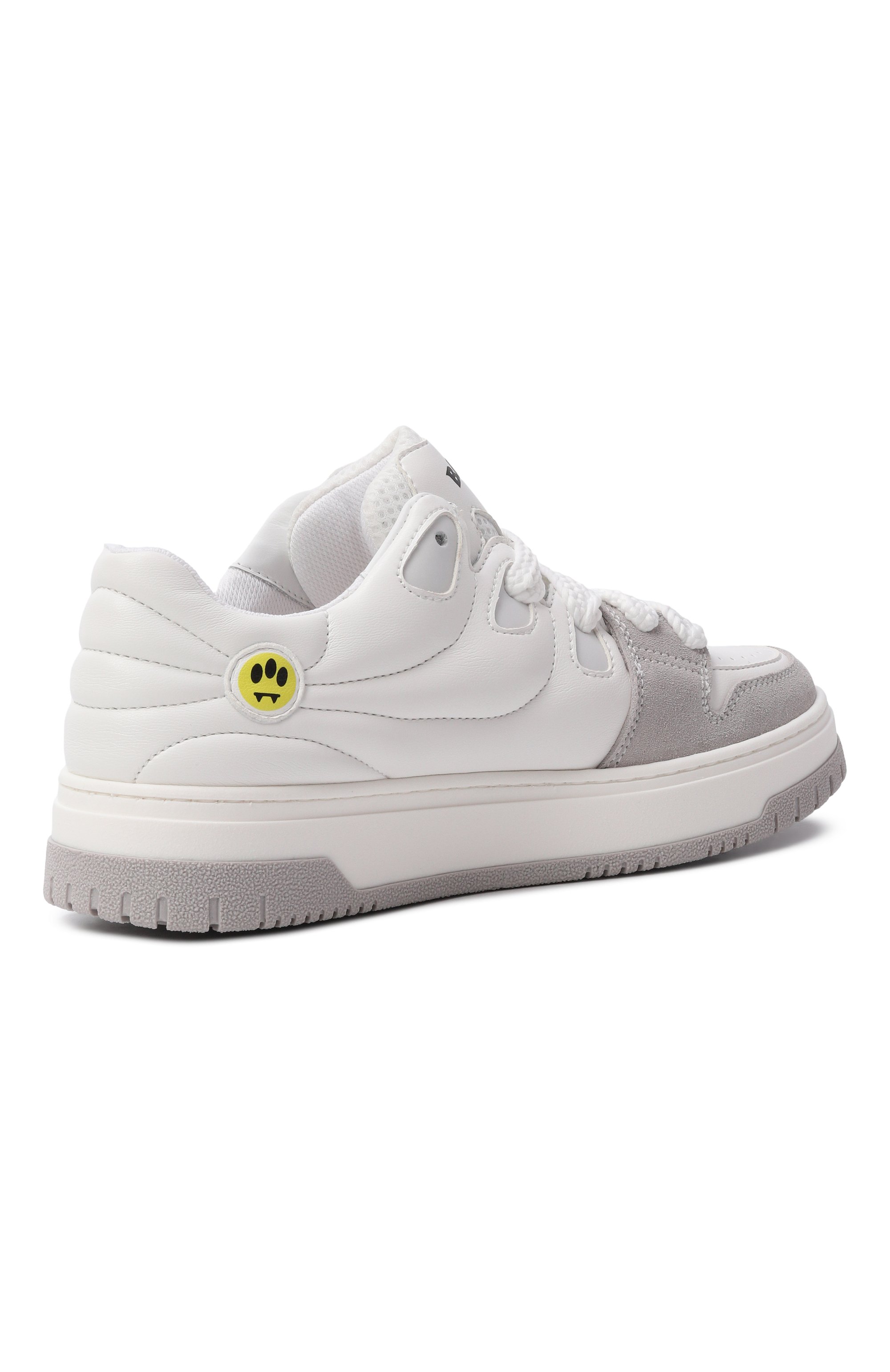 Кеды BARROW белого цвета по цене 27300 руб., арт. 82848/VAR1_001, фото 3 Кеды BARROW, арт. 82848/VAR1_001, фото 3