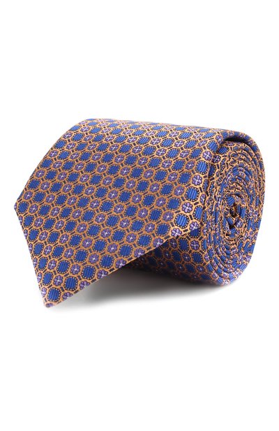 Мужской шелковый галстук CANALI, арт. 18/HJ02022