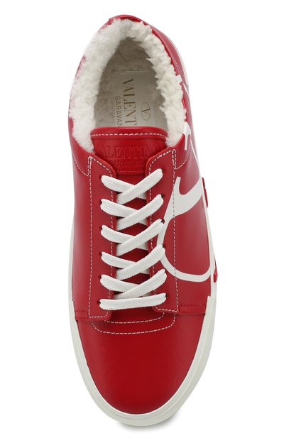 Кожаные кеды tricks VALENTINO, арт. SW2S0P35/AXV, фото 5