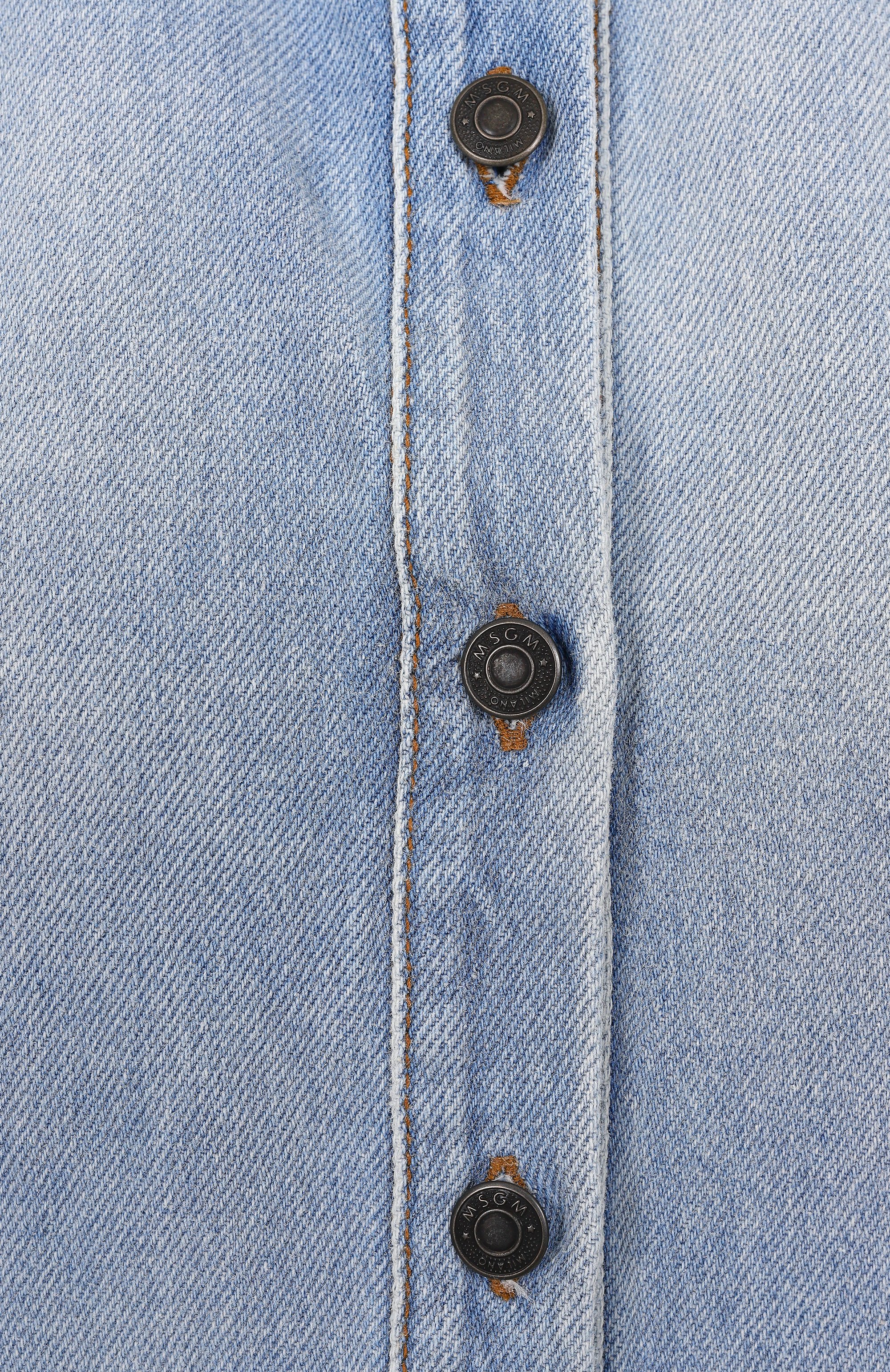 Джинсовая рубашка MSGM, арт. 3841MDE232X/257271, фото 6