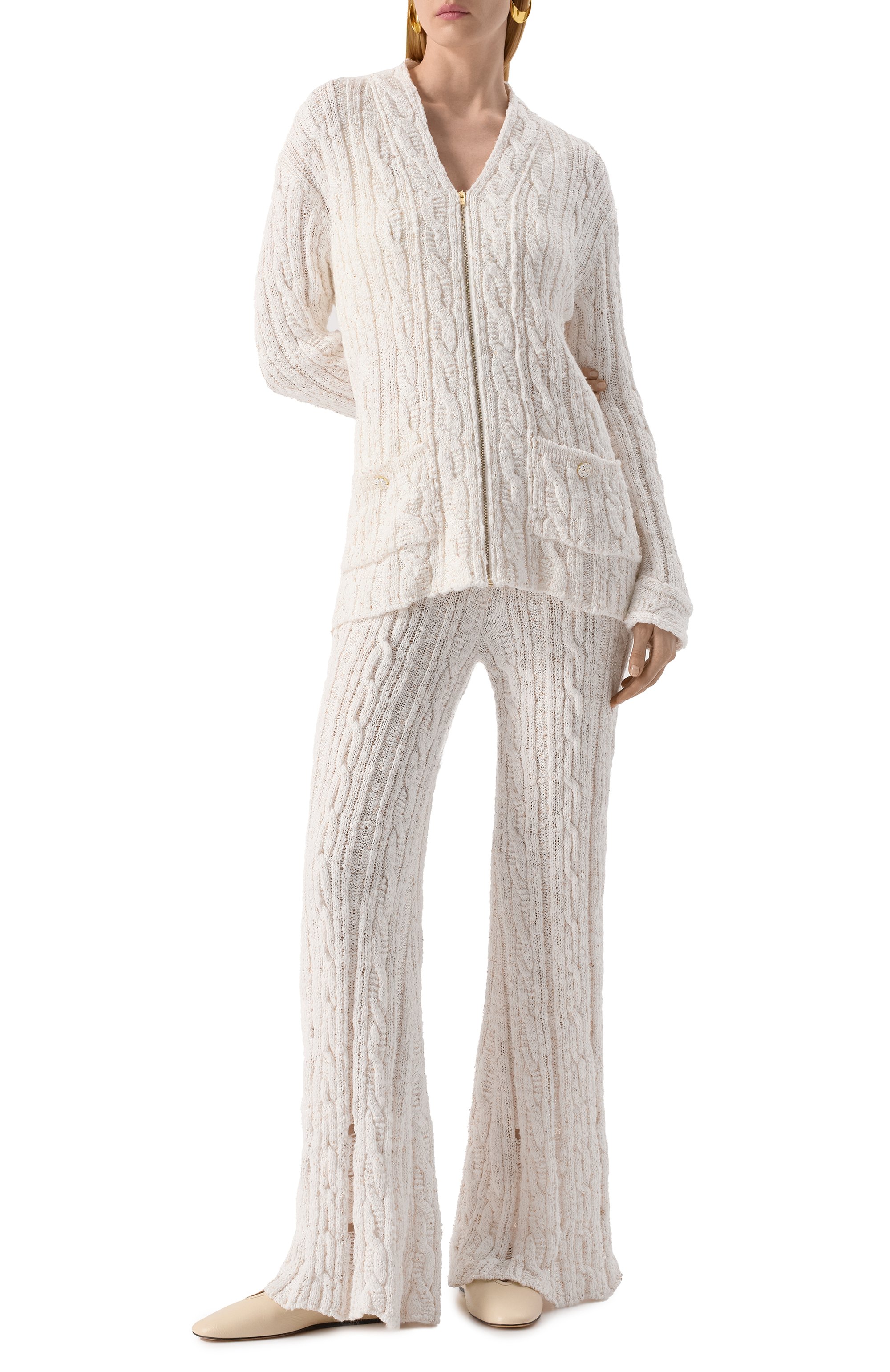 Хлопковый кардиган AND THE BRAND, арт. S25-CG035-0704-100, фото 2