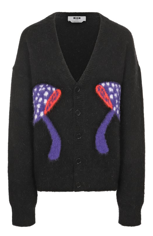 Кардиган MSGM 3940MM199/257599 Чёрный 3940MM199/257599