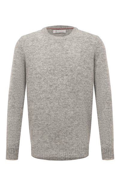Мужской свитер из шерсти и хлопка BRUNELLO CUCINELLI, арт. MS070B2214