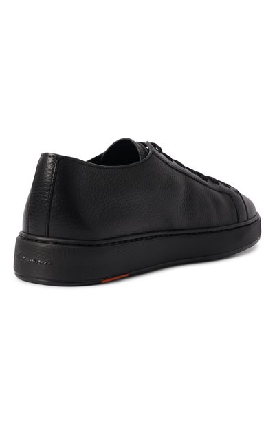 Кожаные кеды cleanic SANTONI, арт. MBCG21571NEANMMD, фото 4