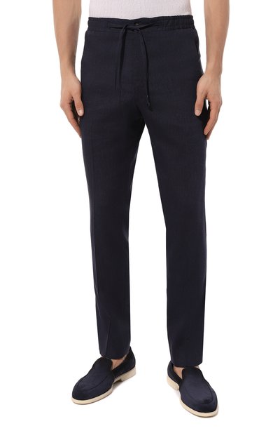 Брюки изо льна шерсти CORNELIANI, арт. 934516-9314501, фото 3