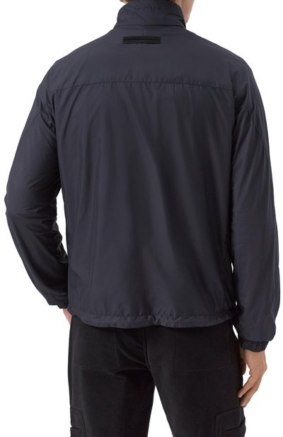 Двусторонняя куртка ZEGNA темно-синего цвета по цене 368500 руб., арт. 7124B/E7T33, фото 4 Двусторонняя куртка ZEGNA, арт. 7124B/E7T33, фото 4
