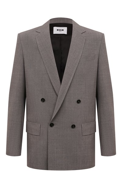 Мужской шерстяной пиджак MSGM, арт. 3740MG07/247506