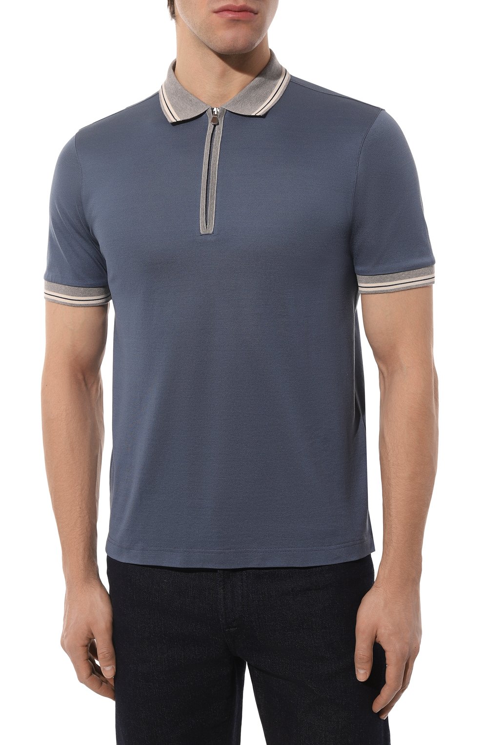 Хлопковое поло GRAN SASSO, арт. 60147/74219, фото 3