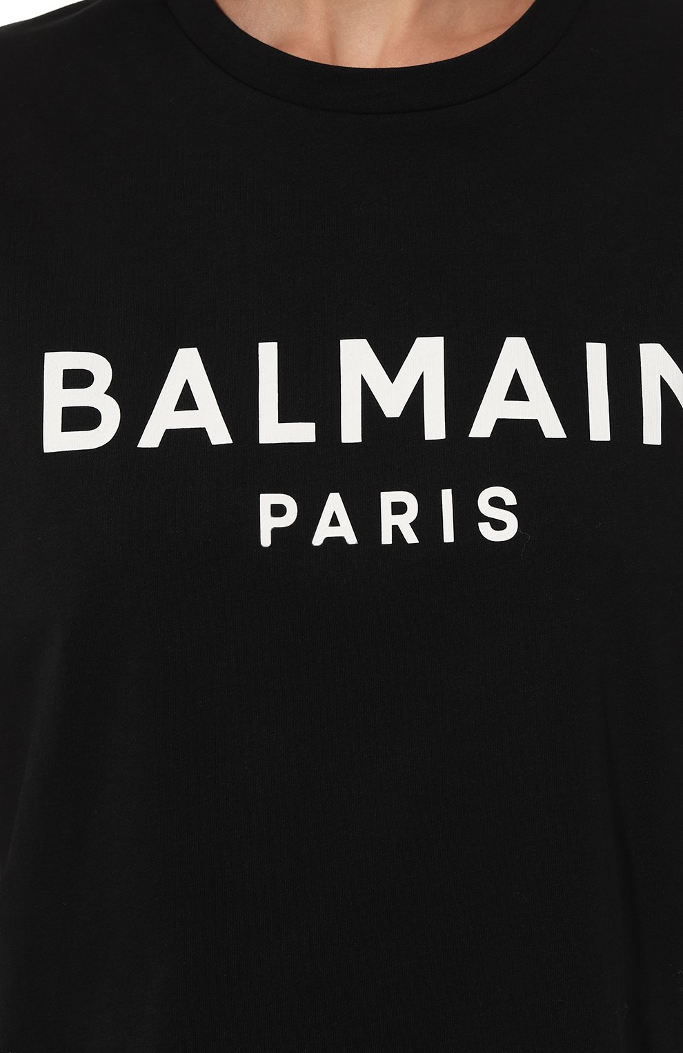 Хлопковая футболка BALMAIN, арт. AF1EE020BB02, фото 5