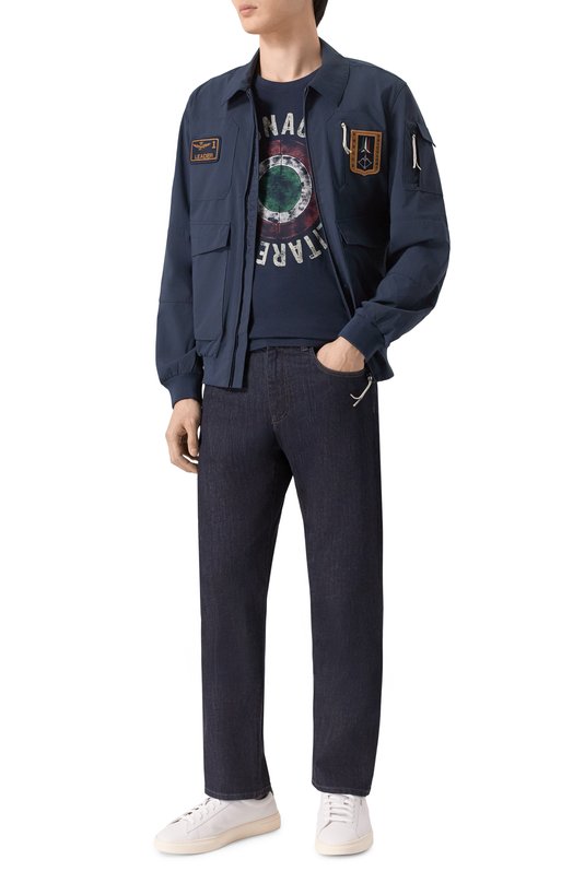 Бомбер Aeronautica Militare AB3049UCT04290 Синий  AB3049UCT04290 Фото 2