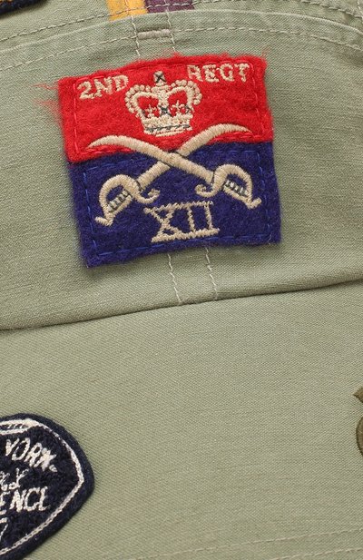 Хлопковая бейсболка POLO RALPH LAUREN, арт. 710750540, фото 3