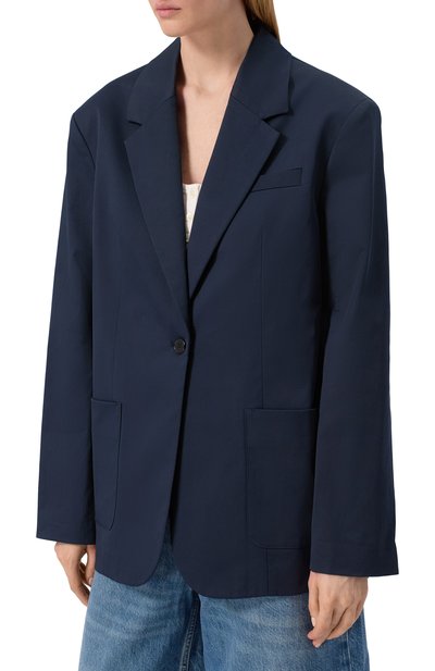 Хлопковый жакет 12 STOREEZ, арт. 131483, фото 3