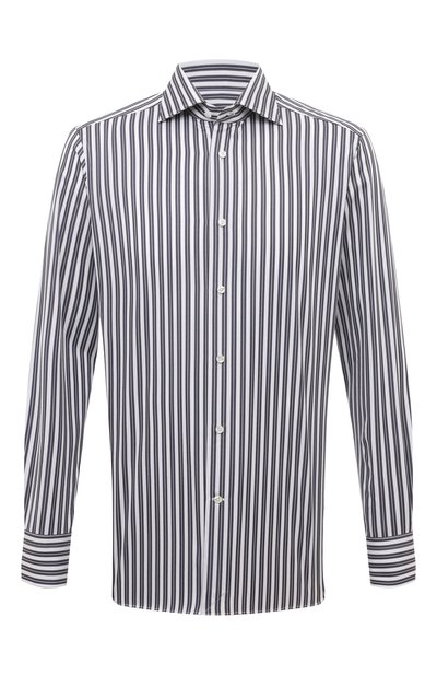 Мужская хлопковая рубашка ZEGNA, арт. 701535A7/9MS0BA