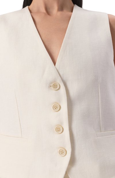 Льняной жилет P.A.R.O.S.H., арт. D410041, фото 5