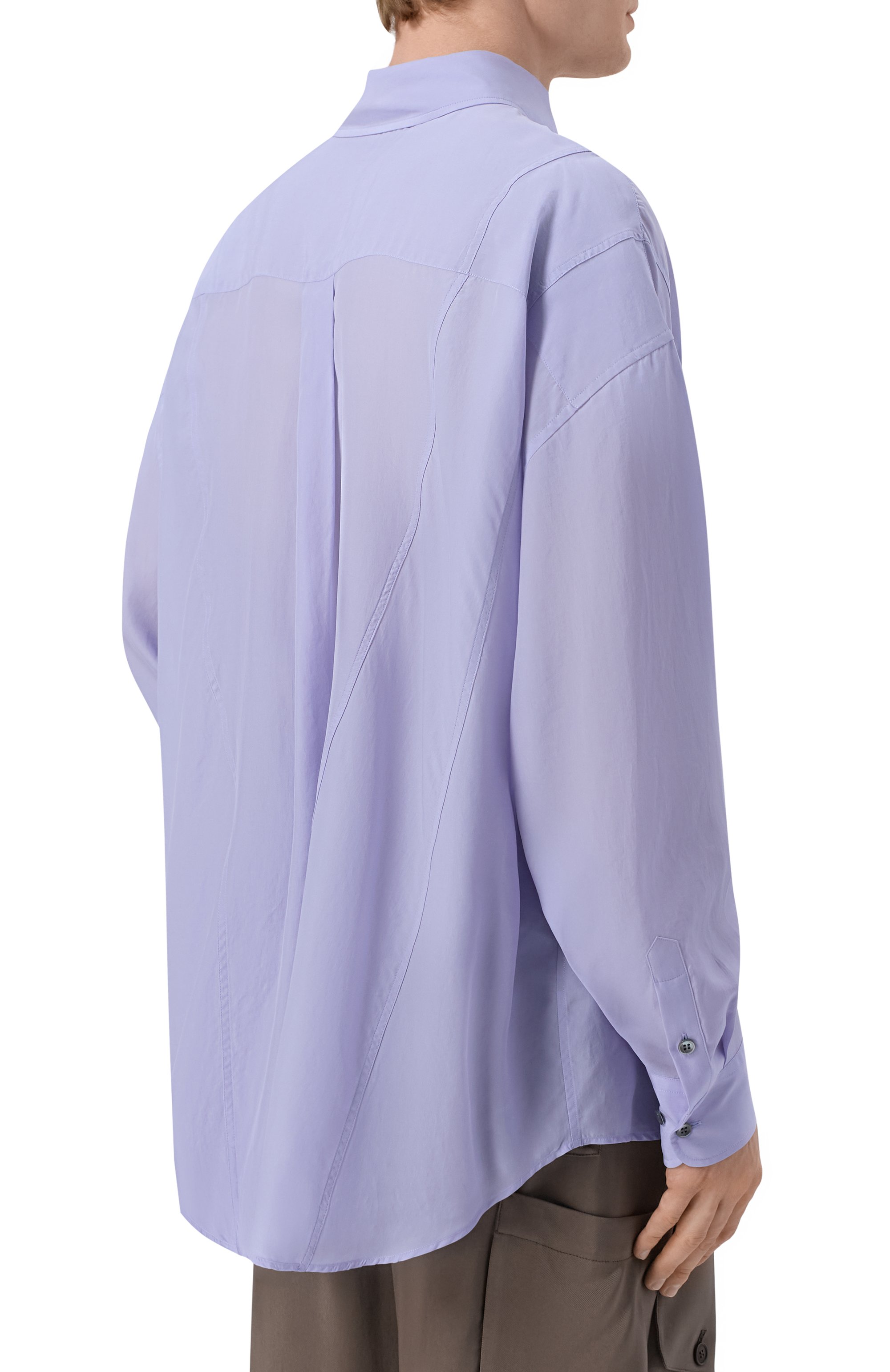 Рубашка из лиоцелла GIORGIO ARMANI, арт. GM003728/TE20925, фото 4