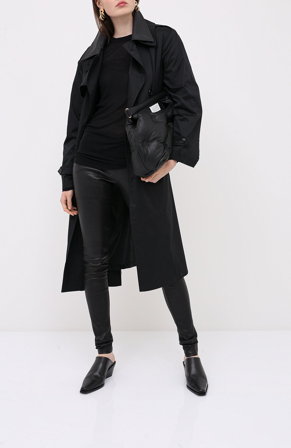 Брюки RICK OWENS черного цвета по цене 155500 руб., арт. RP20F2319/LS, фото 2 Брюки RICK OWENS, арт. RP20F2319/LS, фото 2