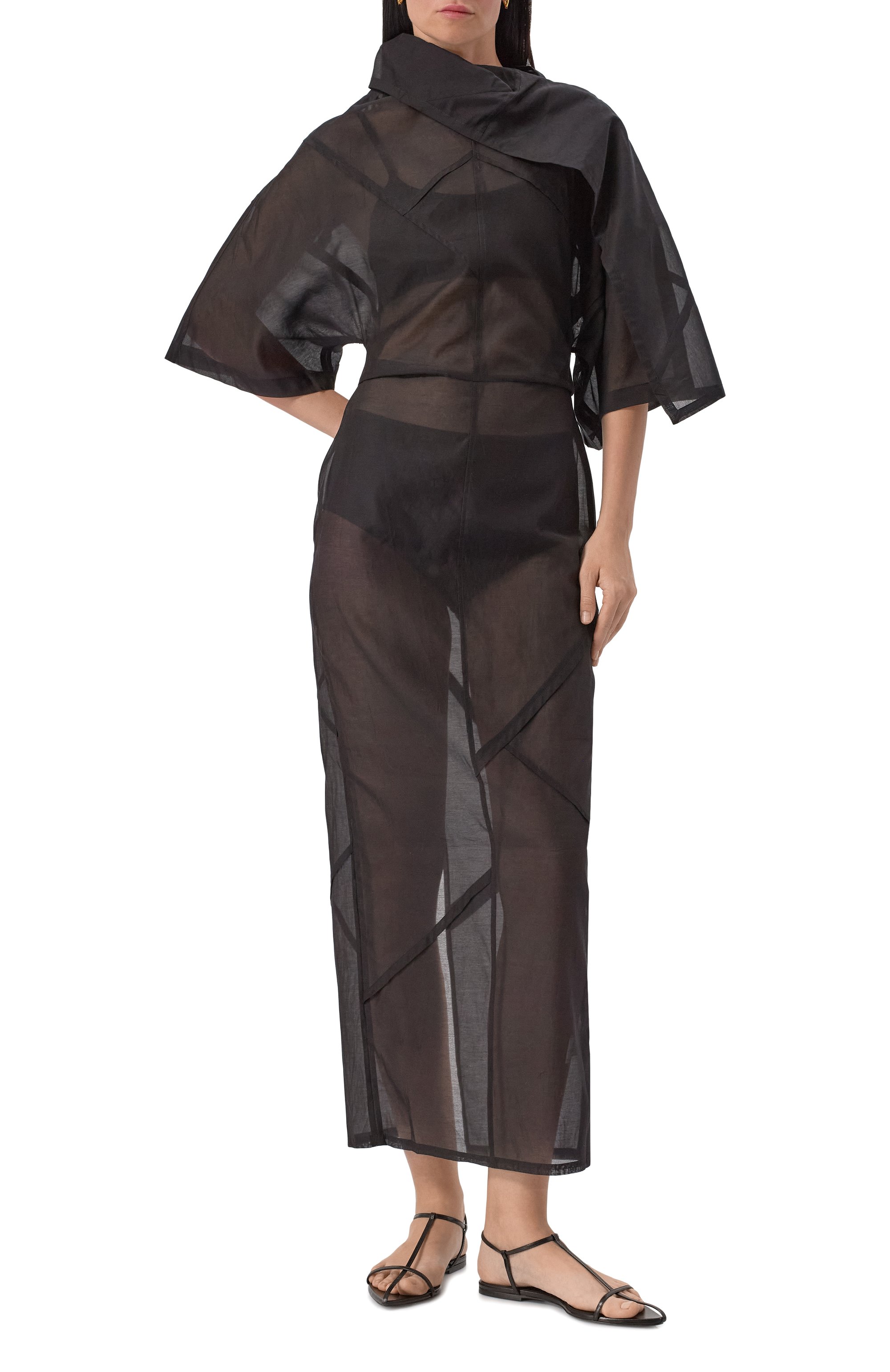 Платье из хлопка и шелка CO, арт. 4608CSVS-S25, фото 3