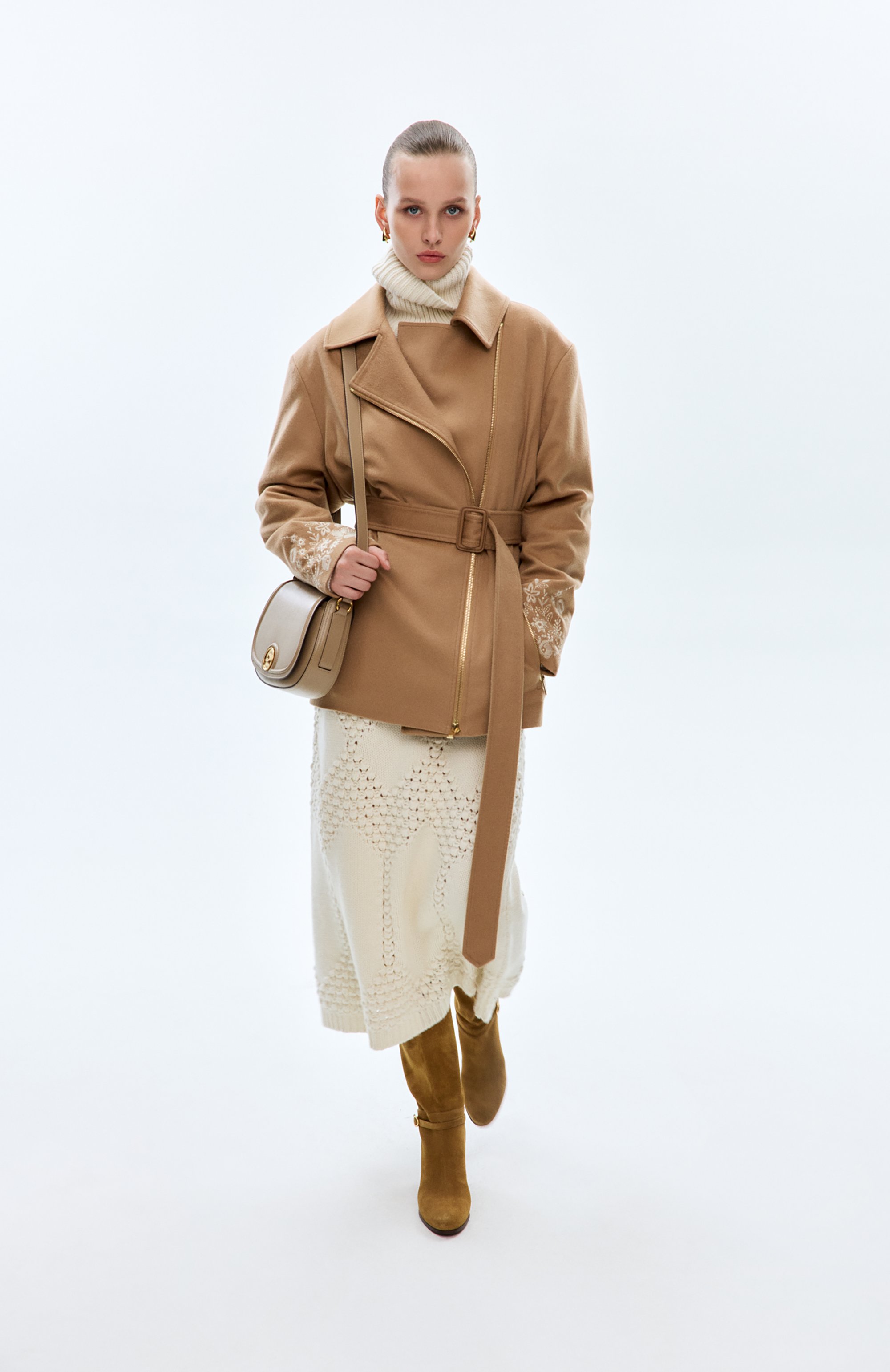 Кашемировое полупальто MVST, арт. M25.1PW.0003/6405 C0L0MB0, фото 6