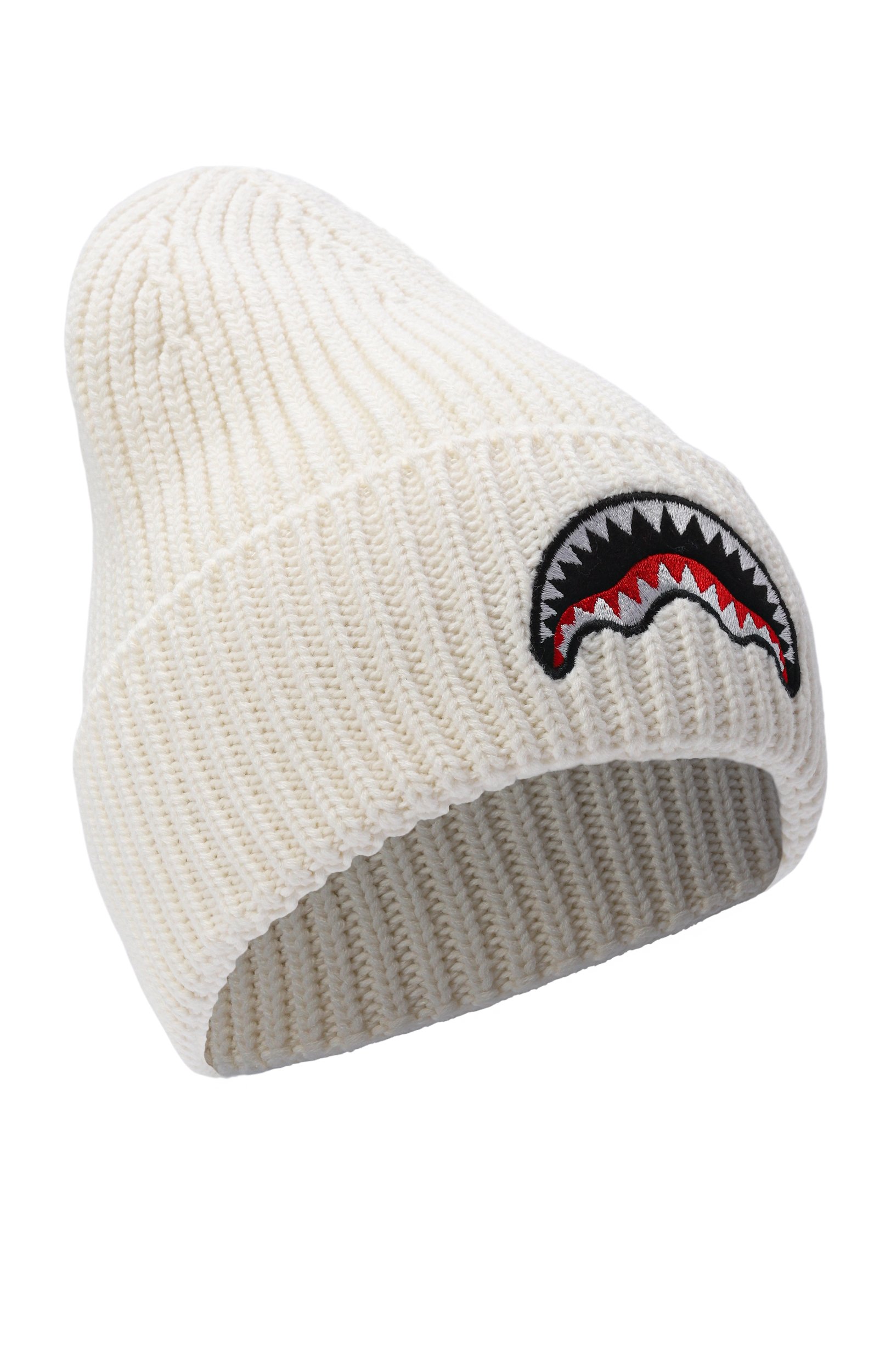 Шапка SPRAYGROUND молочного цвета по цене 7995 руб., арт. SP15011IV0/SPRAY BEANIE BASIC IV0RY, фото 1 Шапка SPRAYGROUND, арт. SP15011IV0/SPRAY BEANIE BASIC IV0RY, фото 1